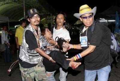 Lựu đạn nổ ở Tòa nhà chính phủ Thái Lan 